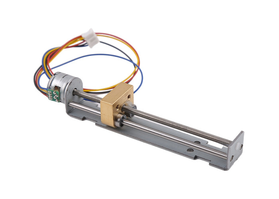 15mm Diameter Micro Slider Screw Length 90mm Micro Slider Stepper Motor Copper Slider With Bracket Linear Stepper Motor