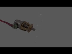 Motor deslizante bipolar do diâmetro de SM08-GB10 8mm com a caixa de engrenagens do eixo de D