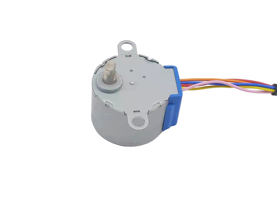 24mm diameter permanent magnet stepper motor with gearbox, single pole stepper motor, gearbox gear ratio selectable