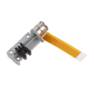 Compact Mini Slider Linear Stepper Motor Effective Stroke 10mm Travel per Step 0.02mm