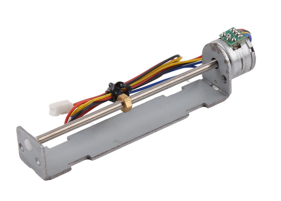 Small Size Slider Stepper Motor 15mm 8V Trapezoidal Screw With Hexagonal Nut Tr3*1P*2N Lead Screw
