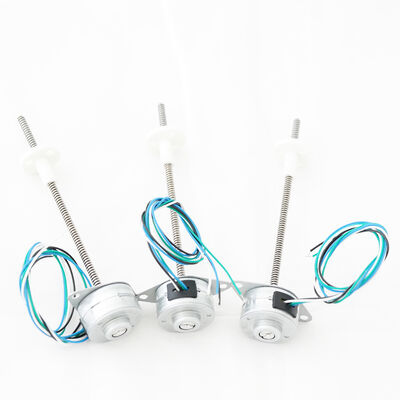 12V High Torque 25mm Small Dc Motor Micro Linear Stepper Motor 2 Phase Linear Drive Motor with Lead Screw