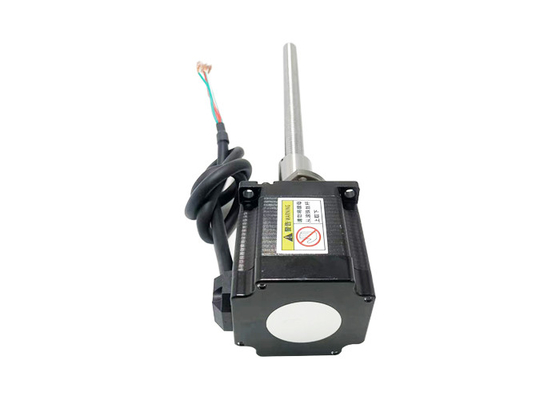 Nema 23 57mm Hybrid Ball Screw Stepper Motor 1.8° Step Angle 4 Lead Wires For Medical Diagnostic Equipment