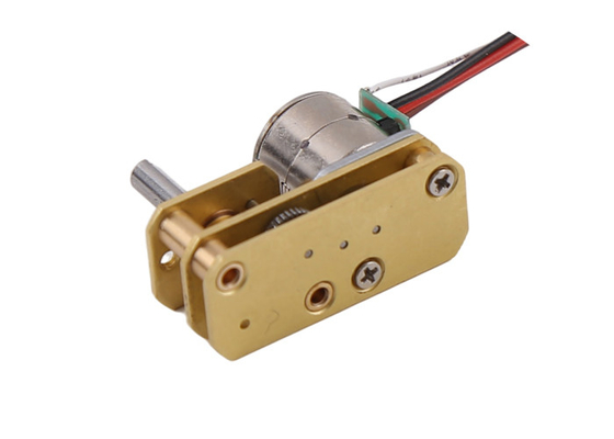 10mm Worm Mini Geared Stepper Motor 5V Horizontal Right Angle 2 Phase