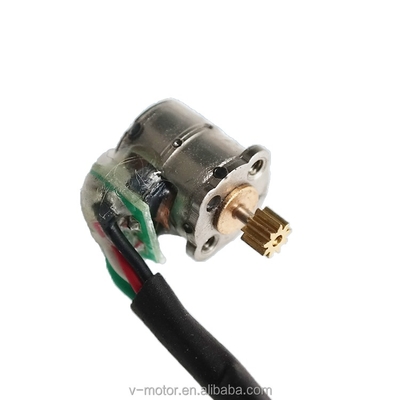 Motor de passo micro de 3,3V 6mm 2 fases 4 fios 3000rpm