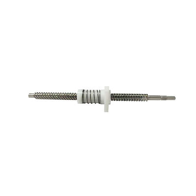 Customizable Trapezoidal Lead Screw with 9.53mm Diameter and 12.7mm Lead Anti-backlash Nut