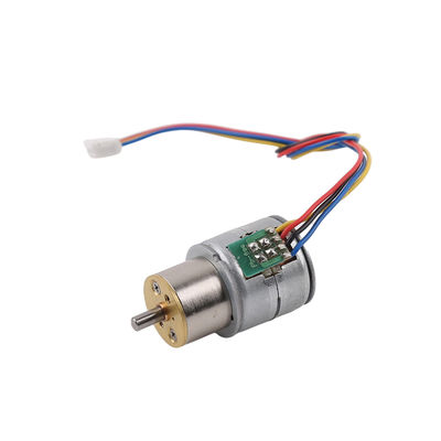 Motor de passo micro chinês de fábrica, 20mm de alta precisão, motor de passo de 2 fases e 4 fios com engrenagem
