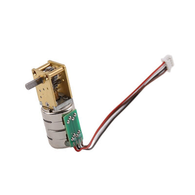 micro15mm diameter high torque electric worm gear stepper reduction electric stepper motor 5V compact motor